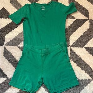 Primary Shorts Pajamas size 6-7